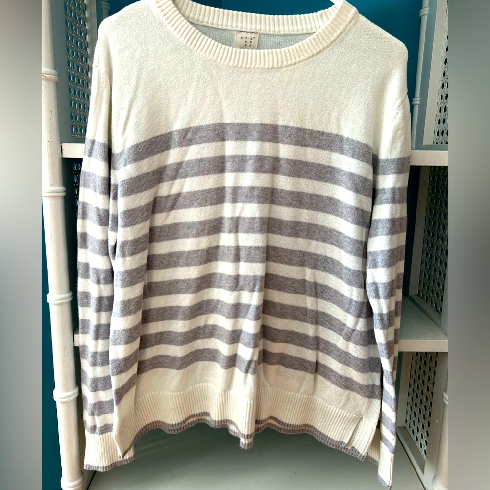 A New Day striped Sweater size XL